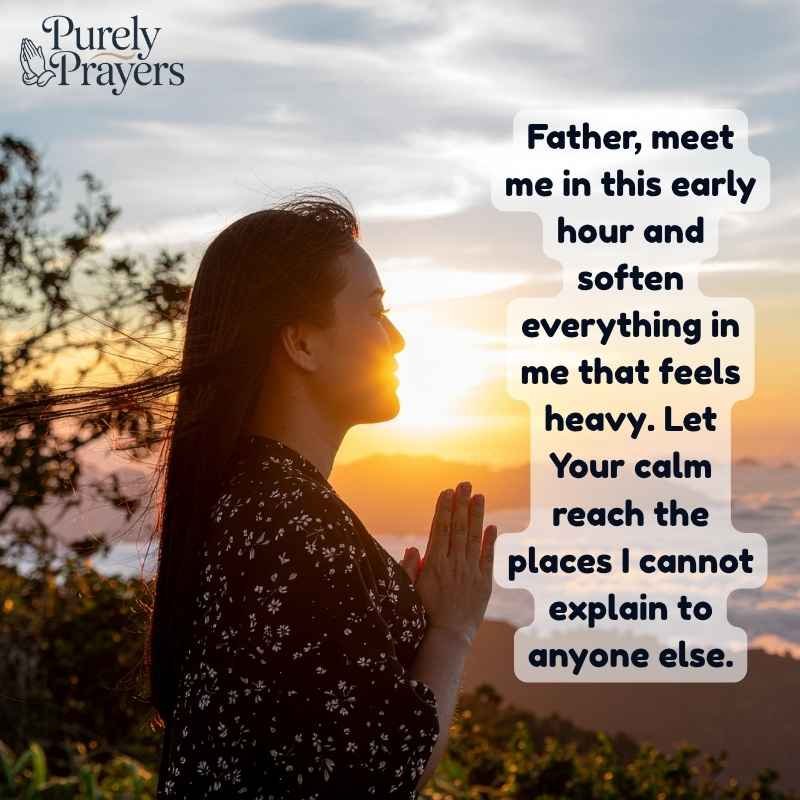 Why Morning Prayer Brings Peace to the Heart