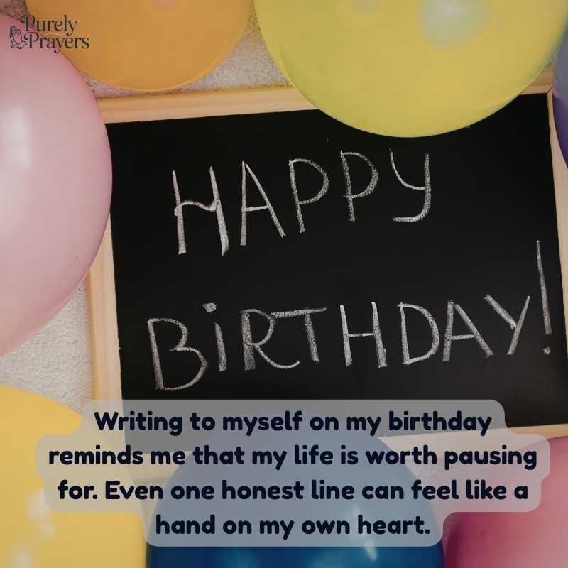 Why Self Birthday Messages Matter