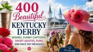 400 Beautiful Kentucky Derby Wishes, Funny Captions, Short Quotes, Puns, and Race Day Messages