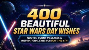 400 Beautiful Star Wars Day Wishes, Quotes, Funny Messages, and Inspirational Lines for May the 4th