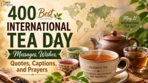 400 Best International Tea Day Messages, Wishes, Quotes, Captions, and Prayers