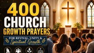 400 Church Growth Prayers for Revival, Unity, Leadership, and Community Impact
