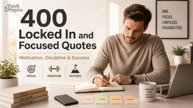 400 Locked In and Focused Quotes for Motivation, Discipline