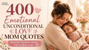 400 Emotional Unconditional Love Mom Quotes to Celebrate Her Endless Love