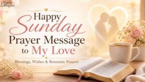 400+ Happy Sunday Prayer Message to My Love with Blessings and Romantic Wishes