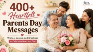 400 Heartfelt Parents Day Messages, Wishes, Quotes, and Greetings to Celebrate Mom and Dad
