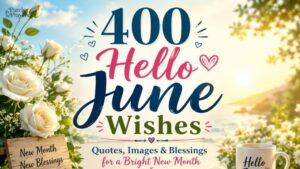 400 Hello June Wishes for a Beautiful New Month Full of Blessings
