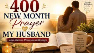 400 New Month Prayer for My Husband: Powerful Blessings for Love, Success, Protection, and Peace