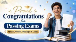 400 Proud Congratulations for Passing Exams Quotes, Wishes, Messages, and Cards