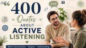400 Quotes About Active Listening to Inspire Better Communication, Learning, and Relationships