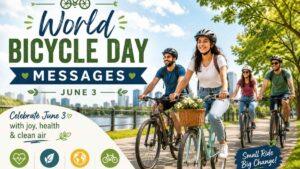 400 World Bicycle Day Messages, Wishes, Quotes, and Captions for June 3