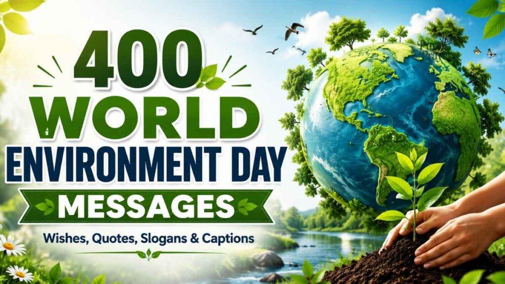 Environment Message Written 400 World Environment Day Messages, Wishes, Quotes