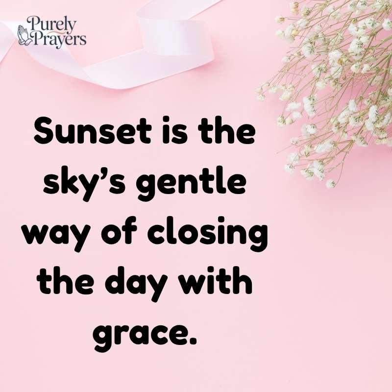 Evening Sky Quotes for Sunset Lovers