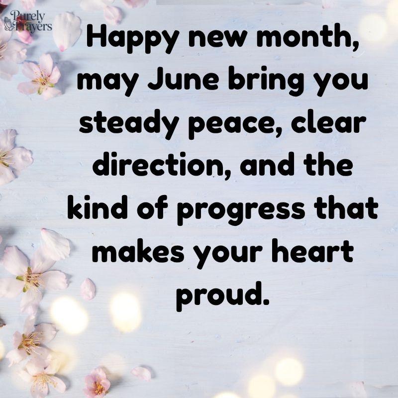 Happy New Month Wishes for June