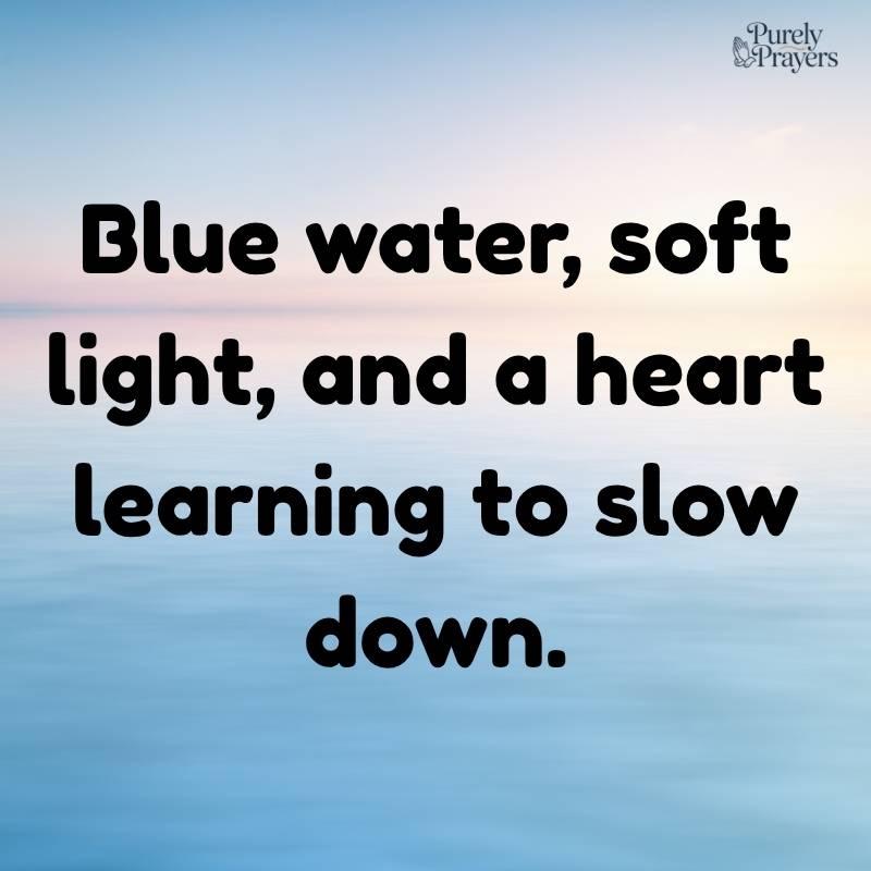 Aesthetic Water Captions for Instagram