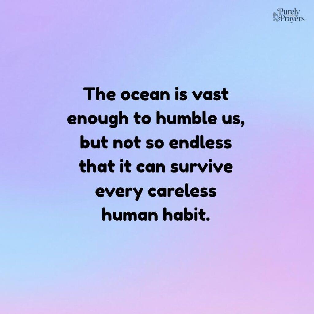 Attenborough Style Messages About Ocean Conservation