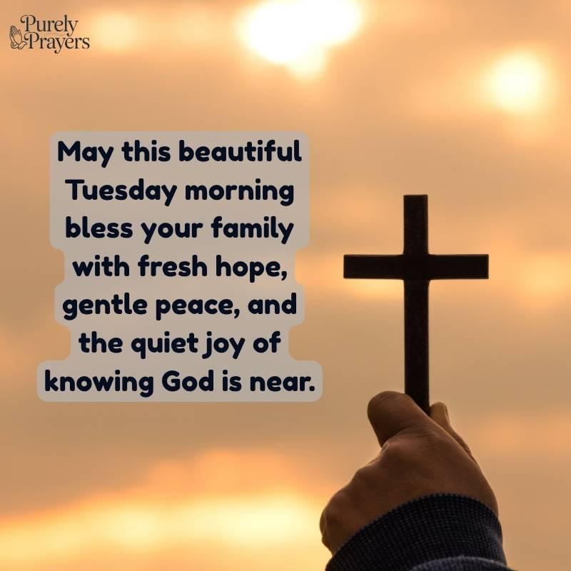 Beautiful Good Morning Tuesday Blessings and Prayers