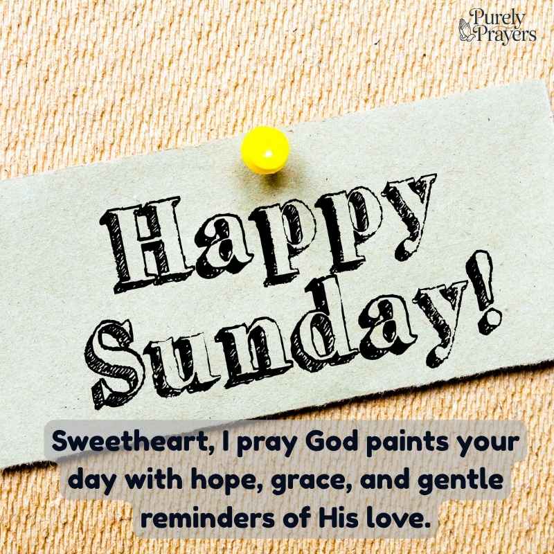 Beautiful Sunday Message for Your Love