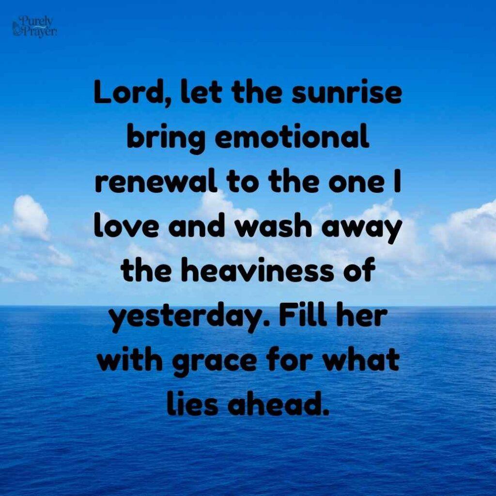 Beautiful Sunrise Blessings for Your Wife, Girlfriend, or Fiancée