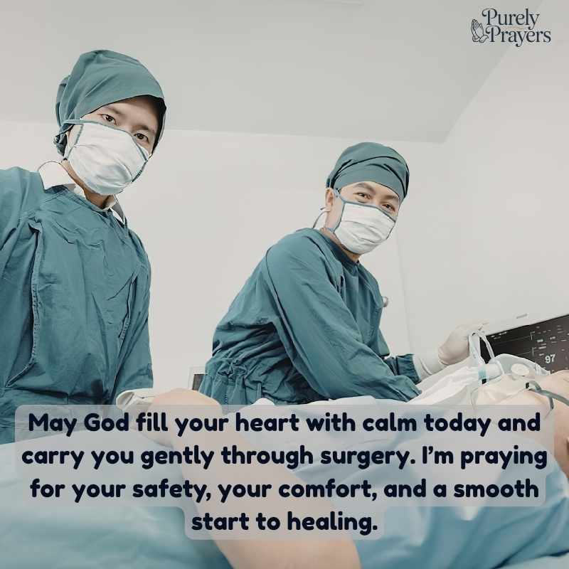 Before Surgery Wishes and Prayers for Family and Friends