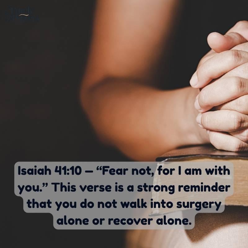 Bible Verses to Read Before Surgery and During Healing