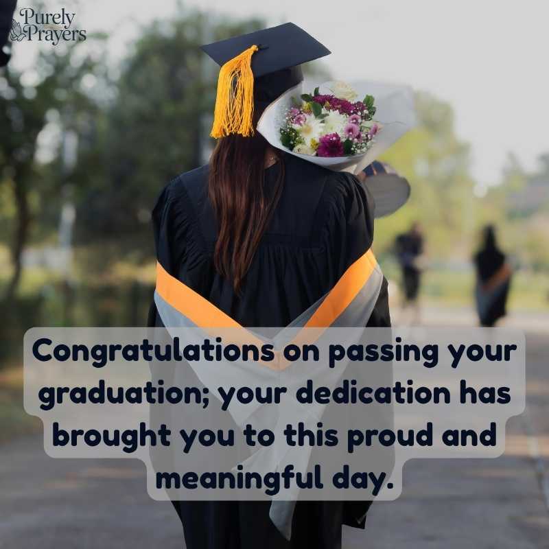Congratulations Wishes for Graduation Pass