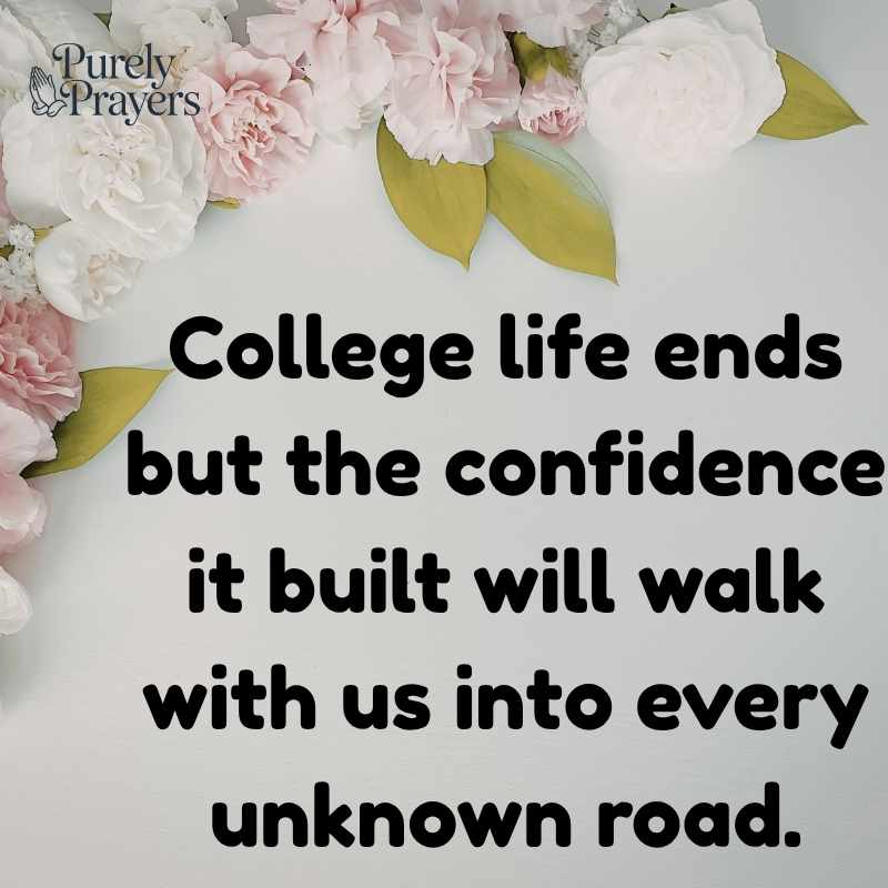 Emotional End of College Life Quotes for Students