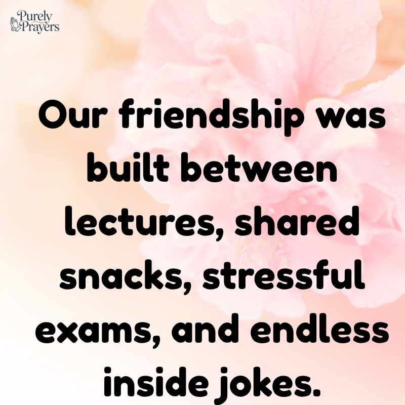 Friends Captions for College Farewell Pictures