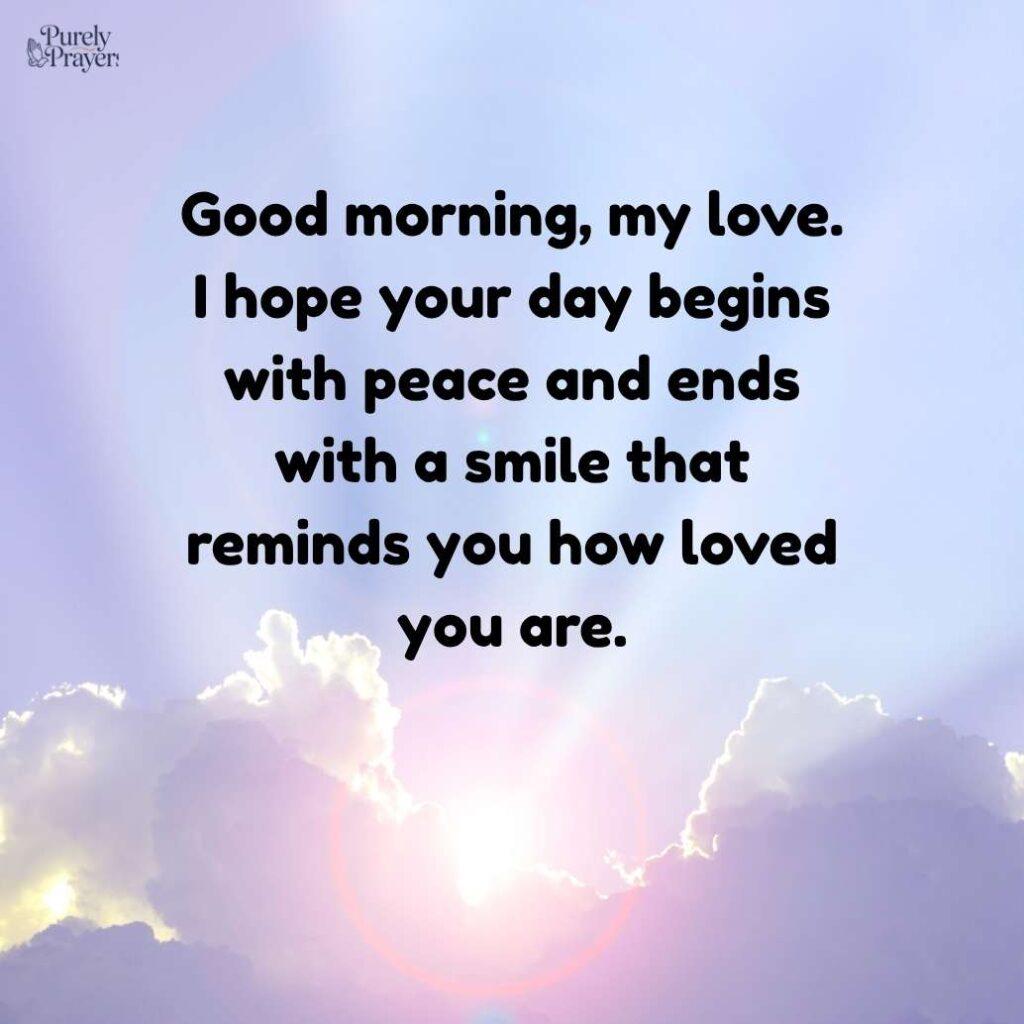 Good Morning Love Messages for Him