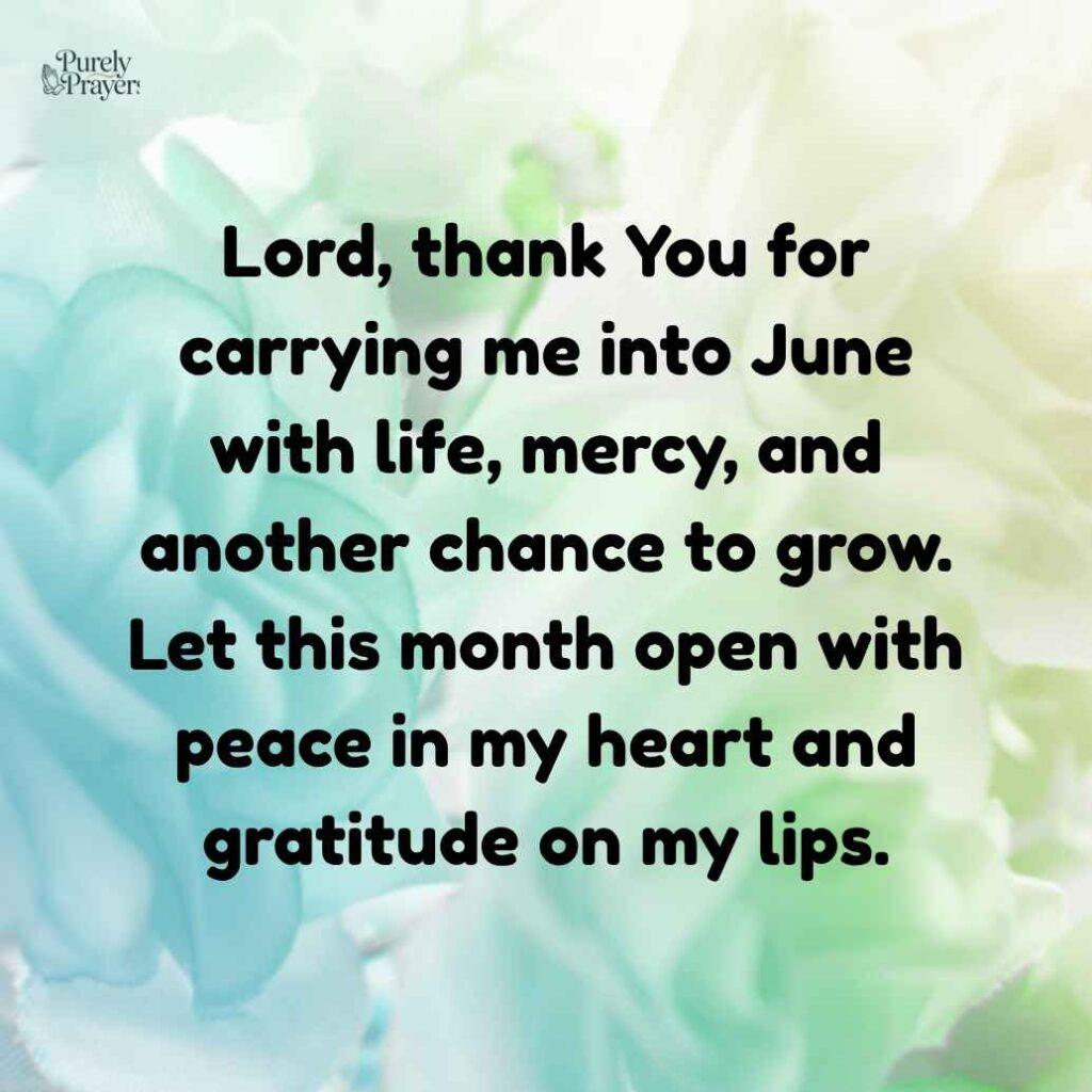 Happy New Month Prayers for June to Begin With Faith and Gratitude