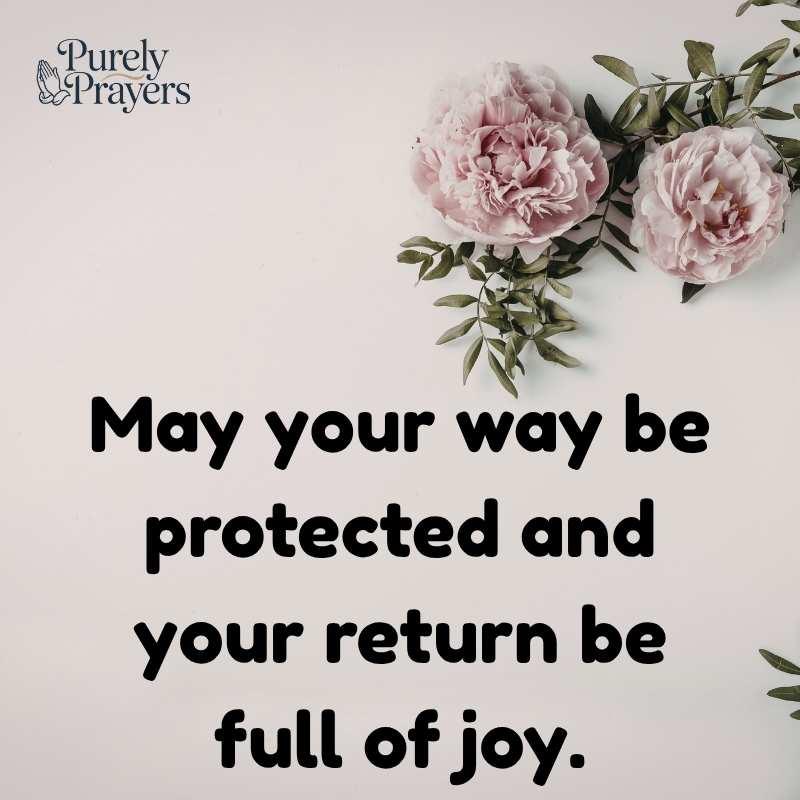 Have a Safe Journey and Take Care Messages