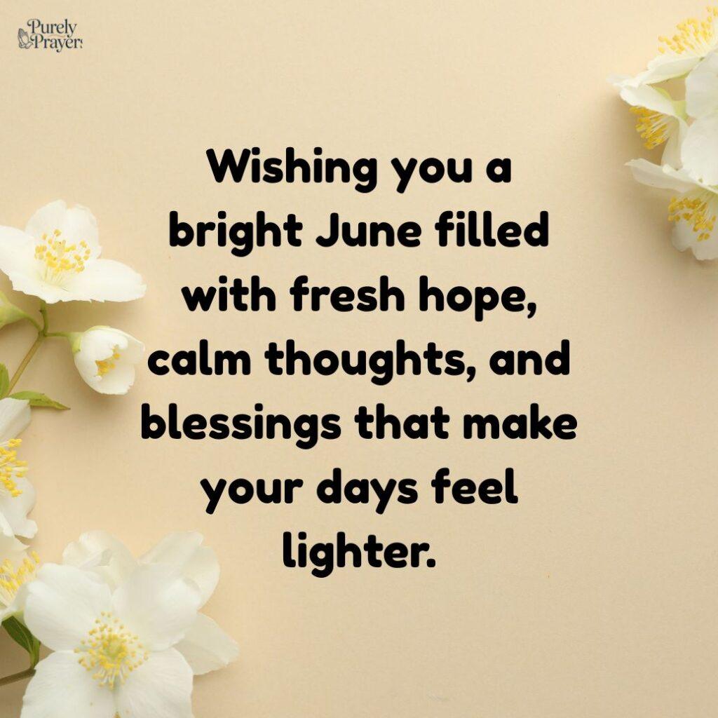 Hello June Wishes With Quotes for Cards and Status Updates