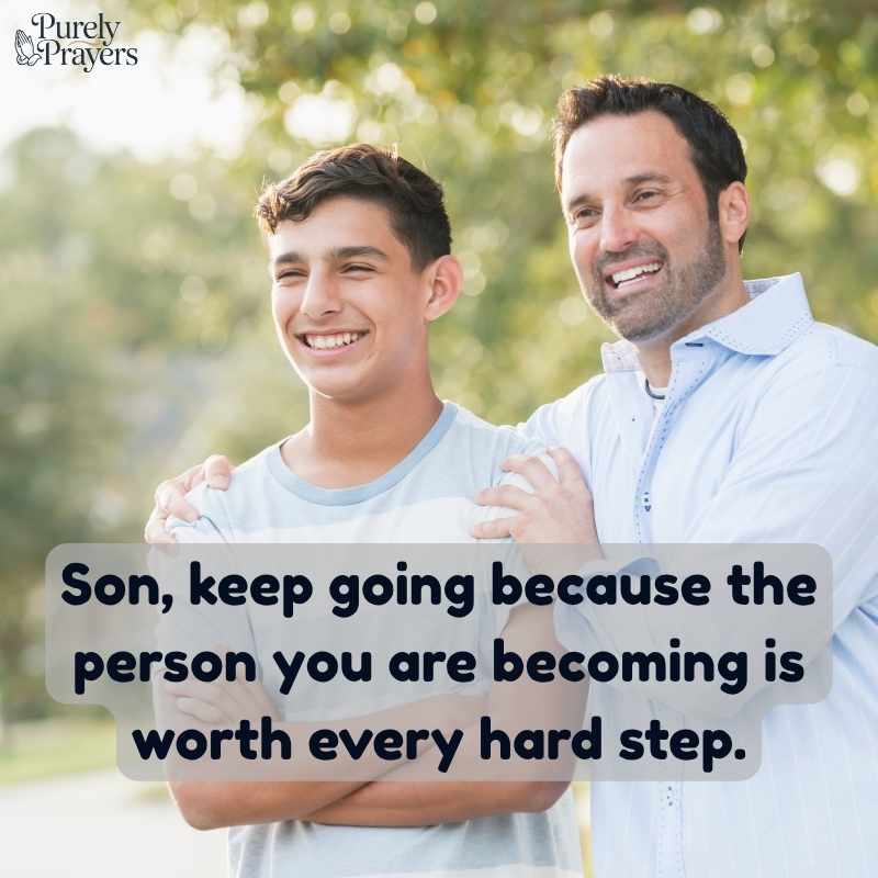 Inspirational Sayings to Encourage Your Son