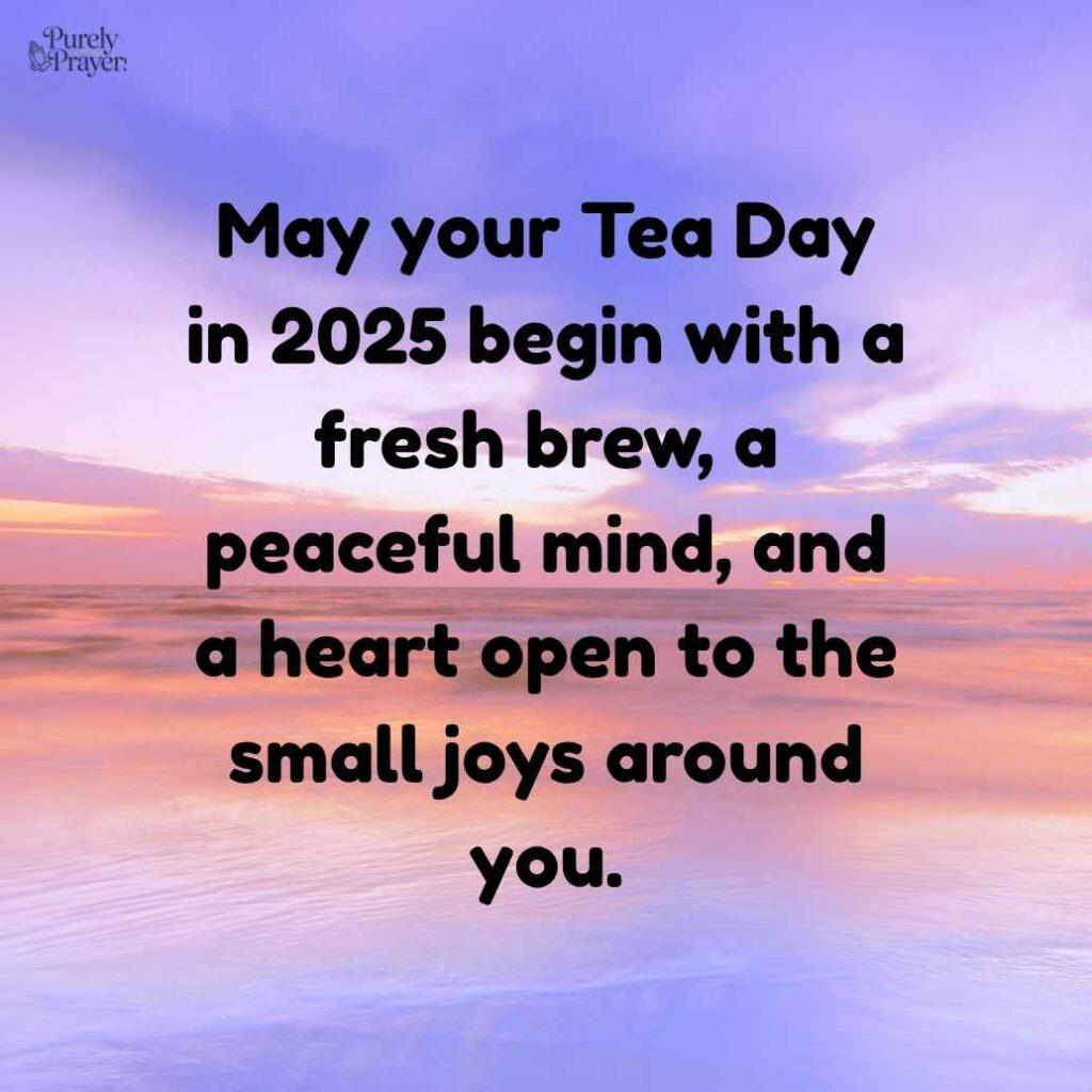 International Tea Day Messages for 2025