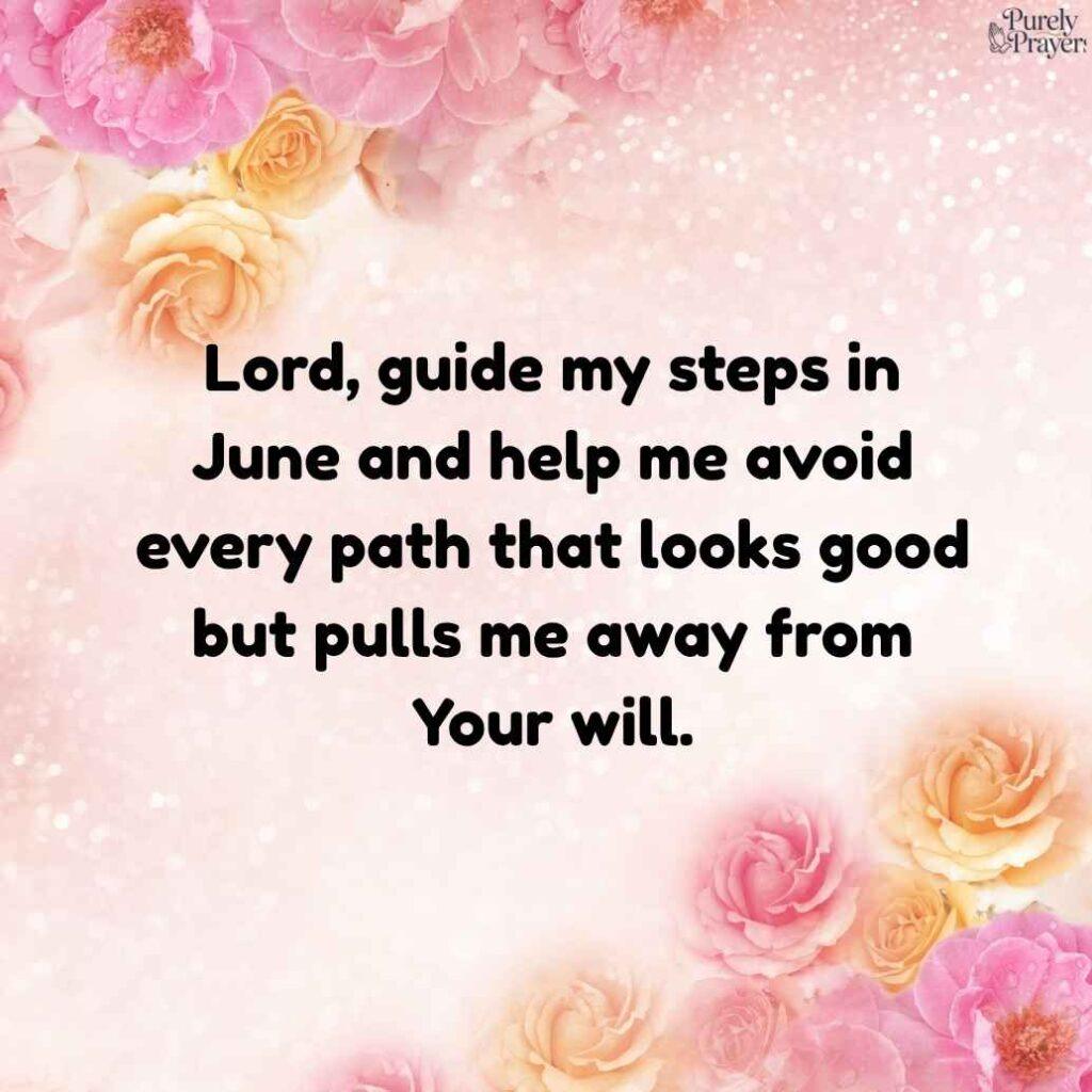 June Prayer Points for Protection and Guidance