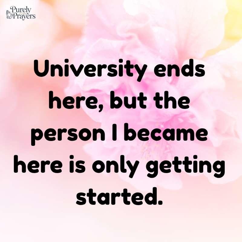 Last Day of University Captions for Instagram