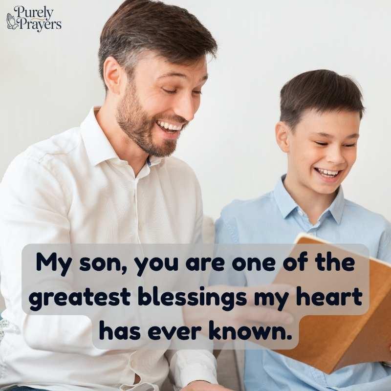 Loving Words for My Son
