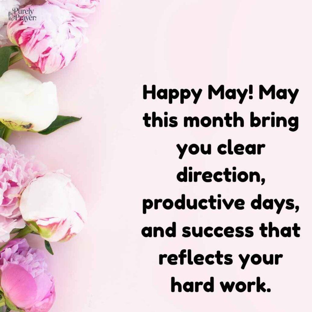 May Messages for Boss, Colleagues, and Workplace Encouragement