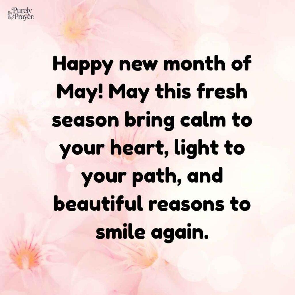 New Month of May Messages to Welcome Fresh Hope and Joy
