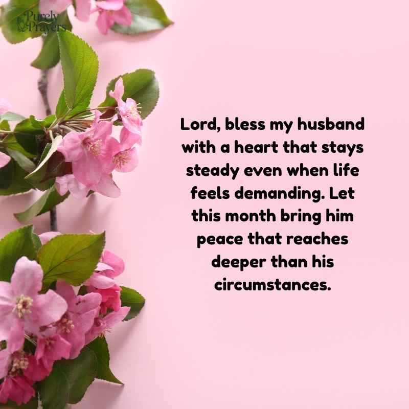 Powerful Blessing Prayer for Husband in the New Month