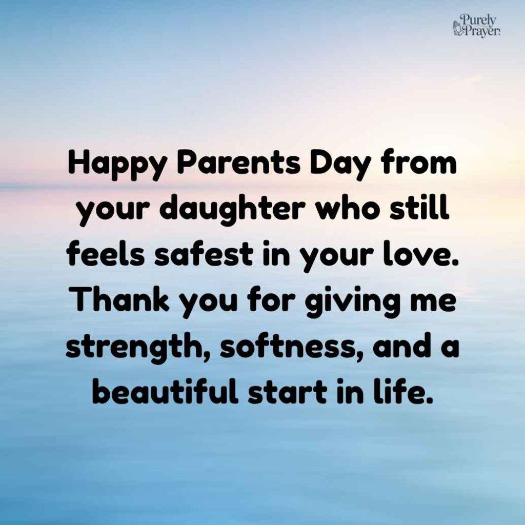 Parents Day Messages From Daughter Filled With Love