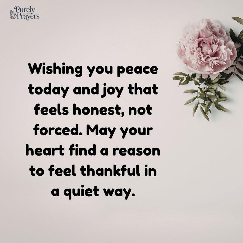 Peace and Joy Messages to Brighten Someone’s Day