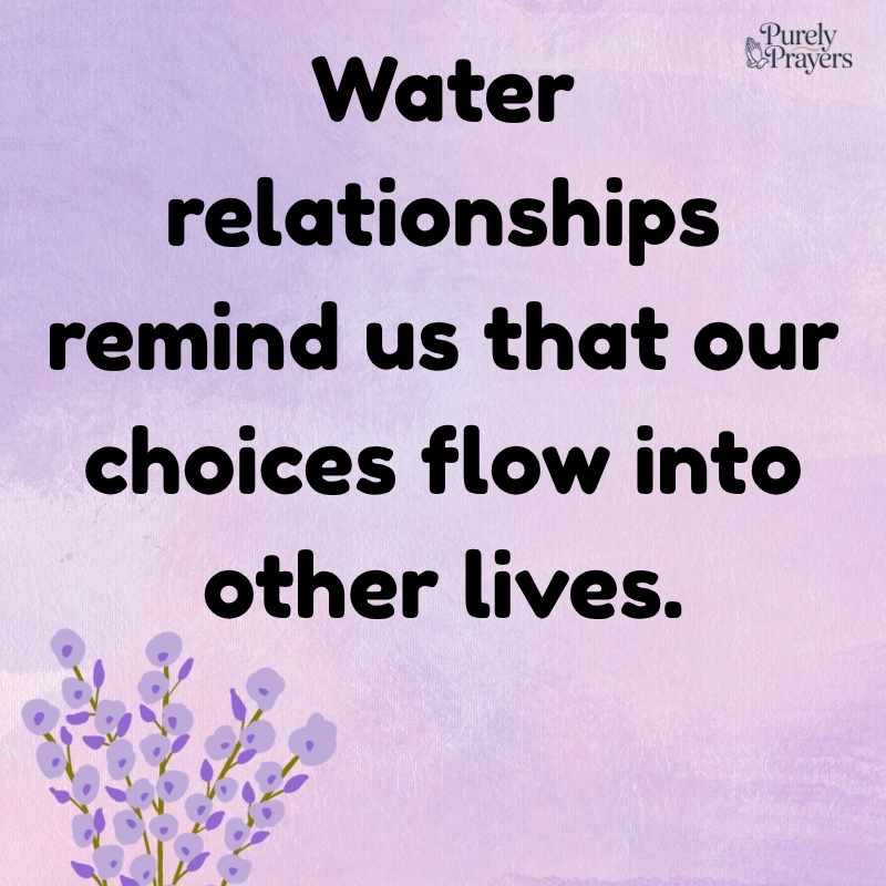 Positive Water Thoughts About Humanity