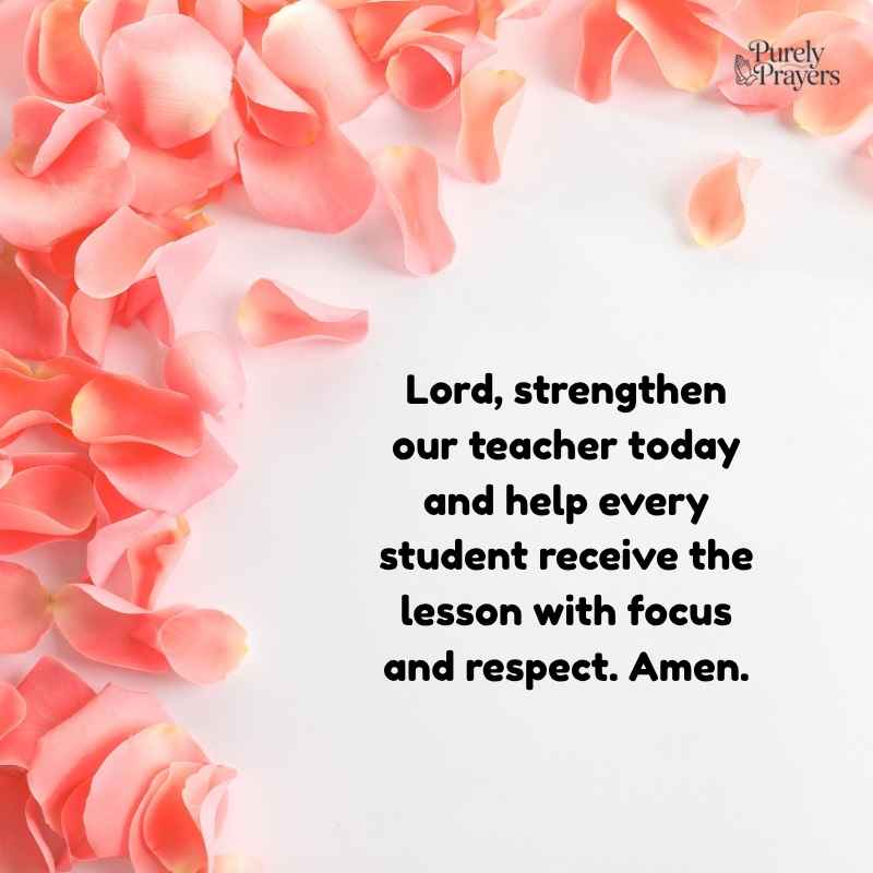 Powerful Opening Prayer Online Class for Students and Teachers