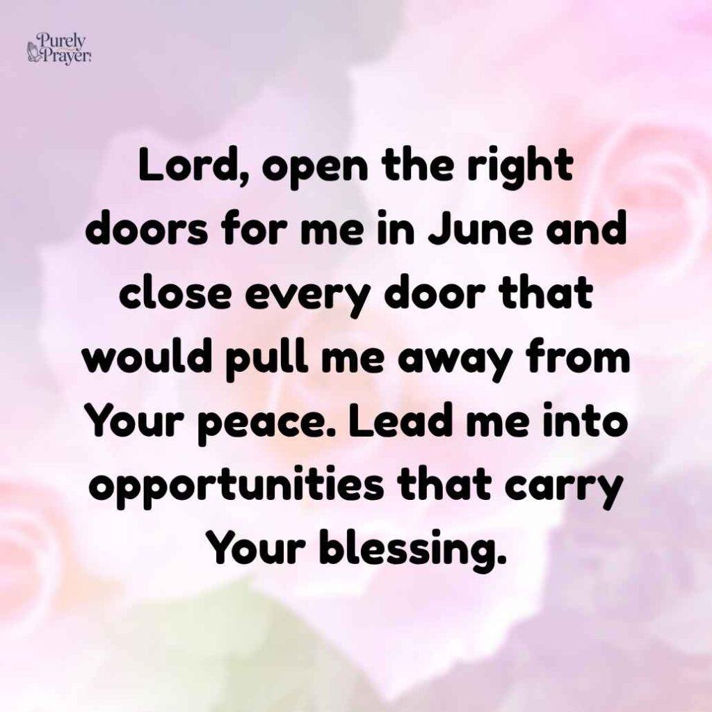 Powerful Prayer for New Month Blessings and Open Doors