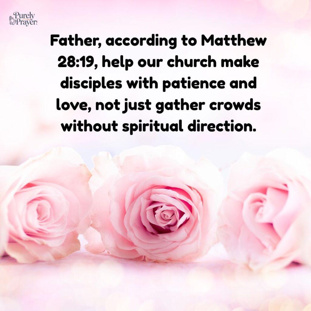 Powerful Prayer Points for Church Growth with Scriptures