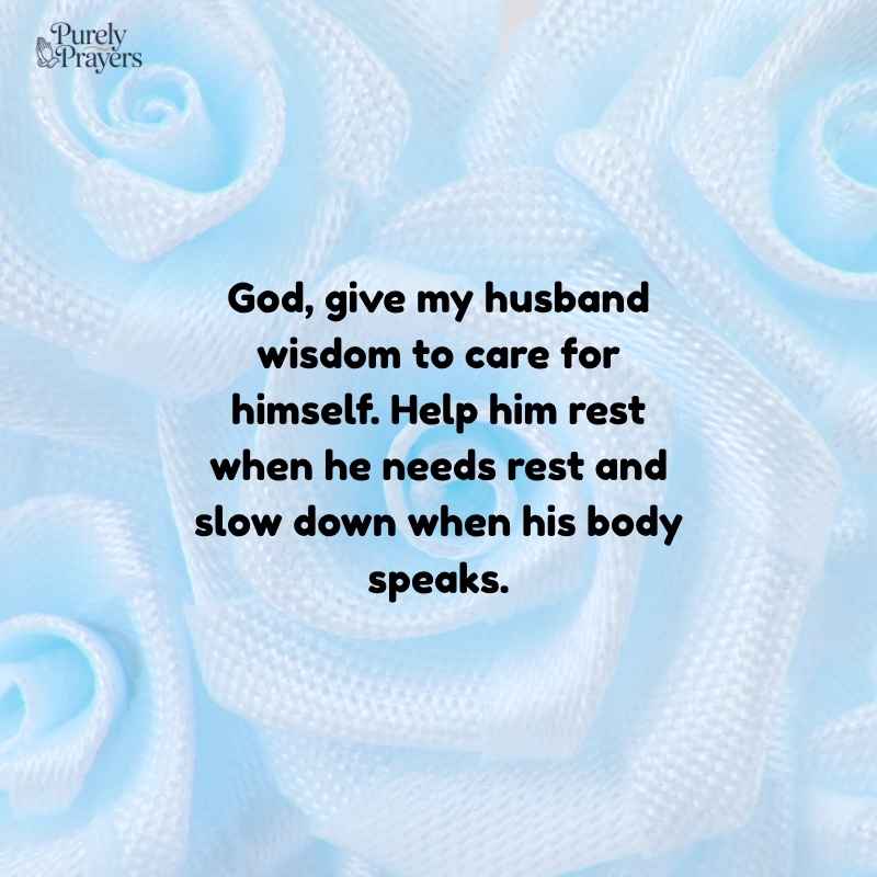 Prayer for Husband’s Health, Strength, and Long Life