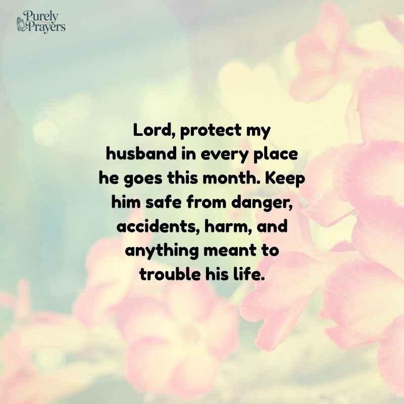 Prayer for My Husband’s Protection, Peace, and Safety