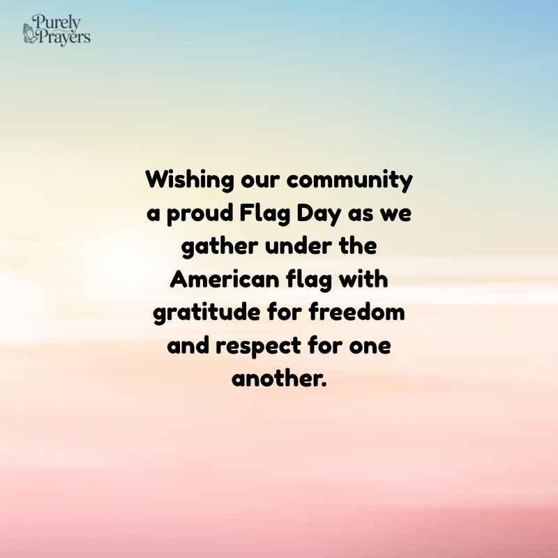 Proud American Greetings for Community Events