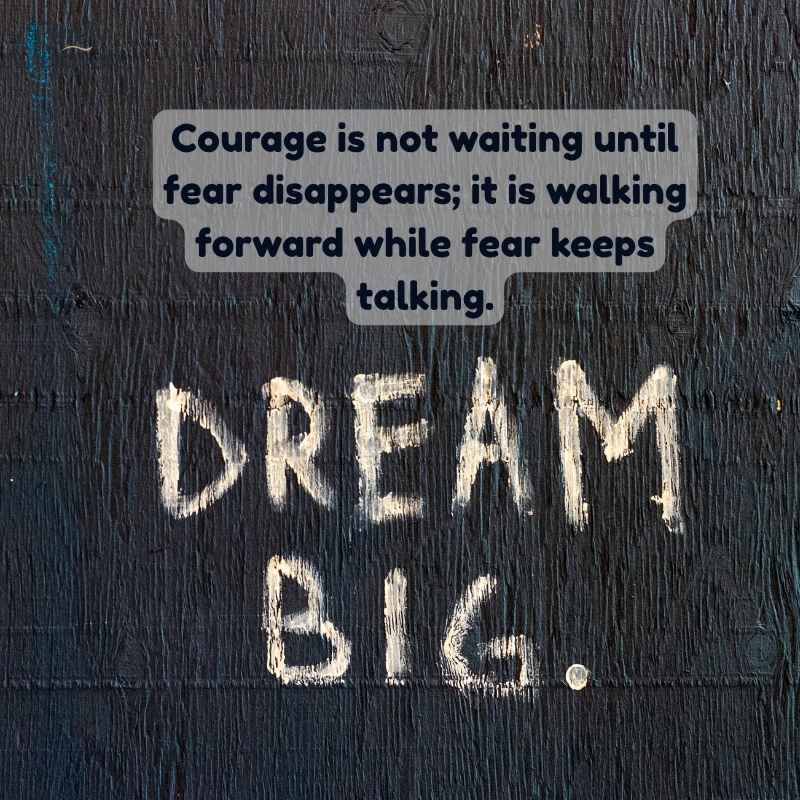 Quotes About Chasing Dreams with Courage